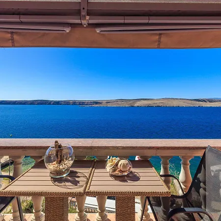 Balkon Mit Meerblick Direkt Am